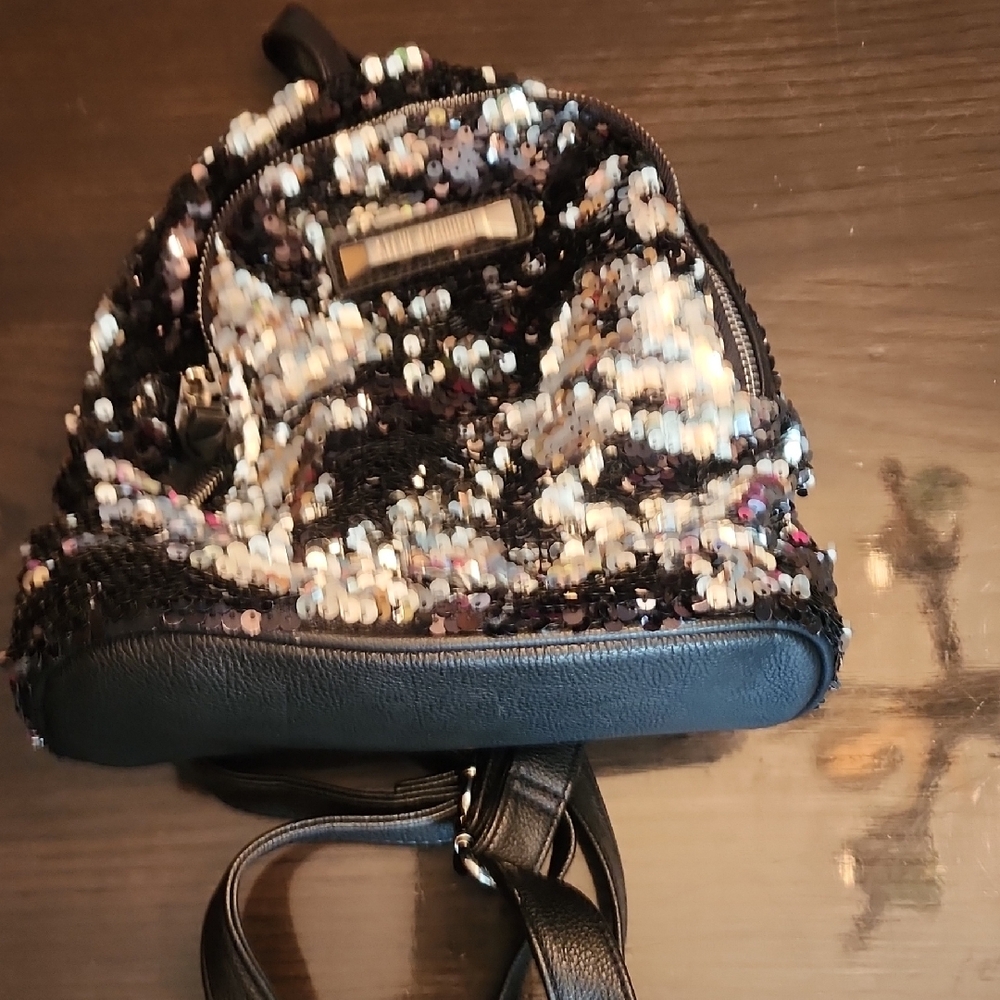 Steve Madden Sequin Mini Backpack